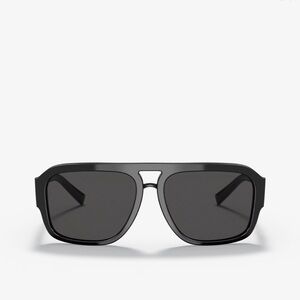 Dolce & Gabbana Black Aviator Sunglasses